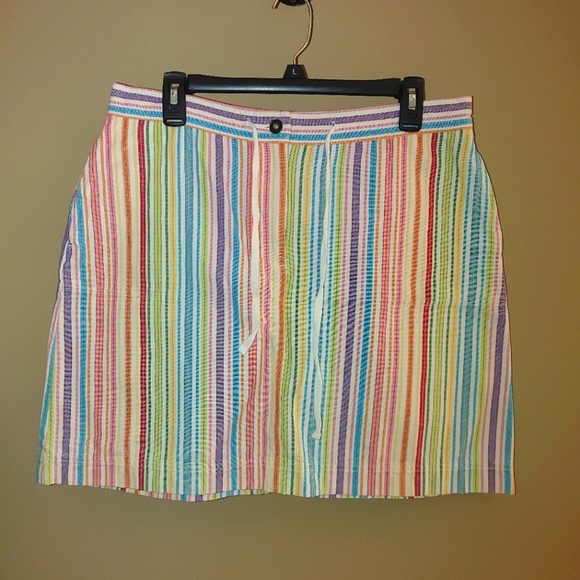 Christopher & Banks Dresses & Skirts - Christopher Banks Colorful Striped Women's Skirt, Size 12